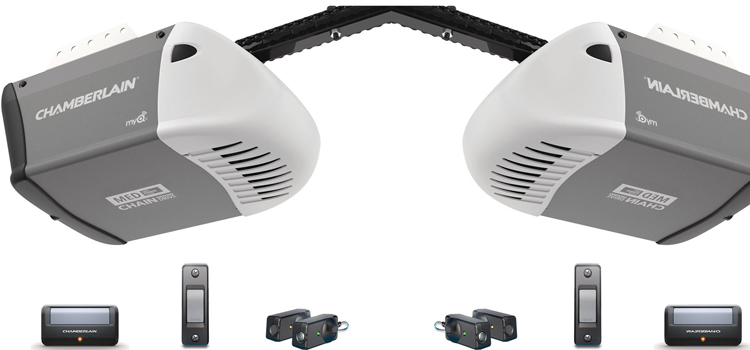 chamberlain garage door openers in El Rio