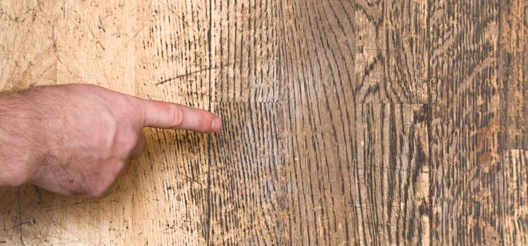 Wood Door Scratch Repair in El Rio